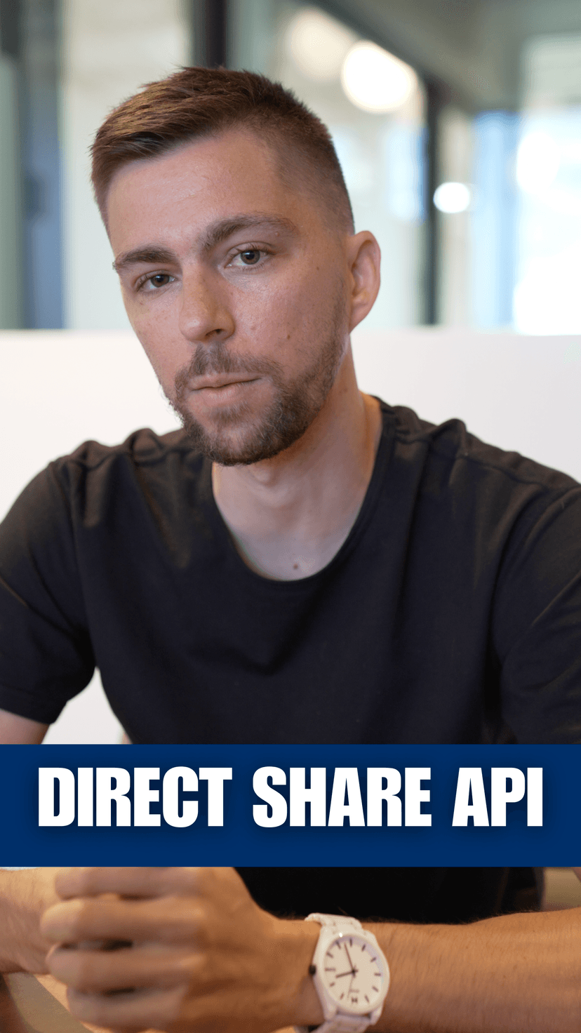 Direct Share API Dashboard